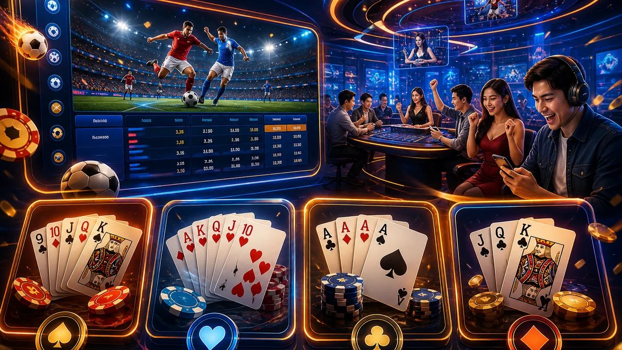Bí quyết đọc kèo bóng đá và chọn game bài hợp gu cùng sin88